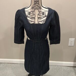NWT Cinq a Sept Lani Cut Out Mini Dress